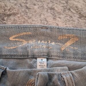 Seven7 Light Gray Denim Jeans